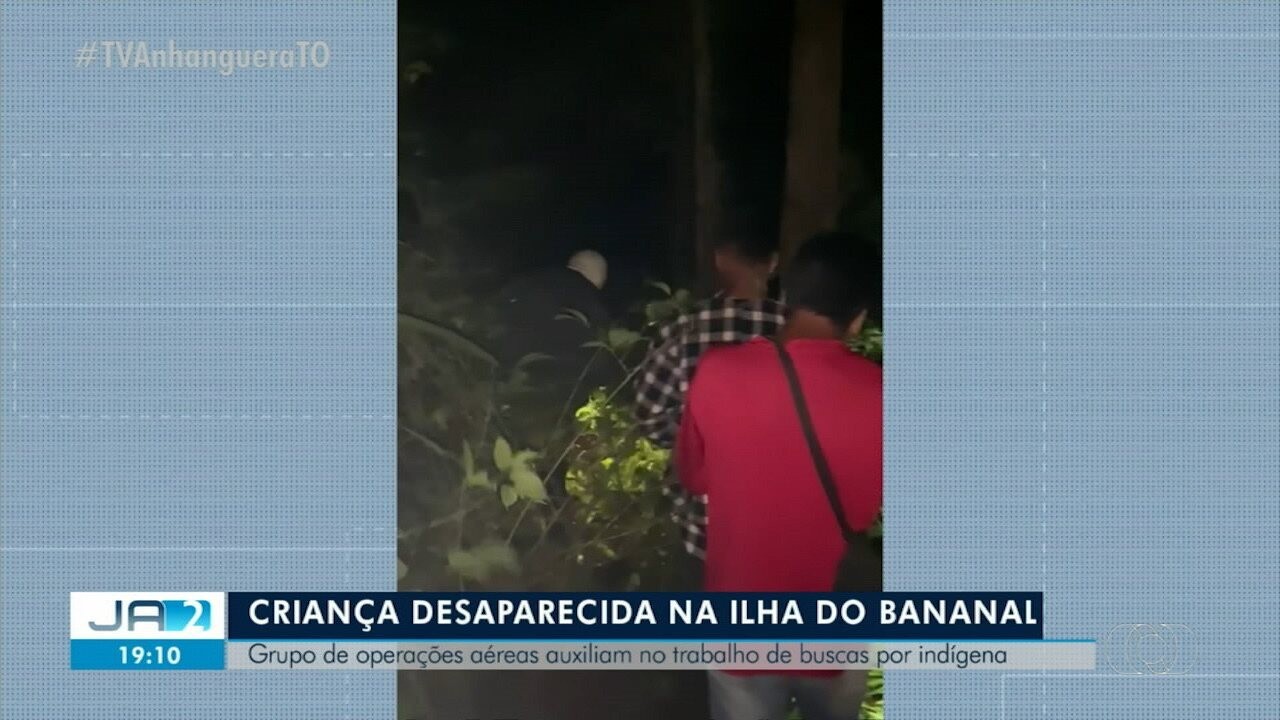 Indígena de 11 anos está desaparecido há três dias na Ilha do Bananal