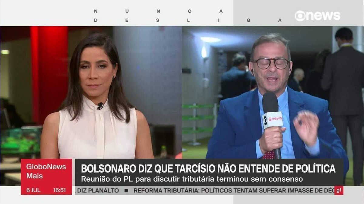 Conflito Bolsonaro afasta Tarcísio da extrema direita e faz