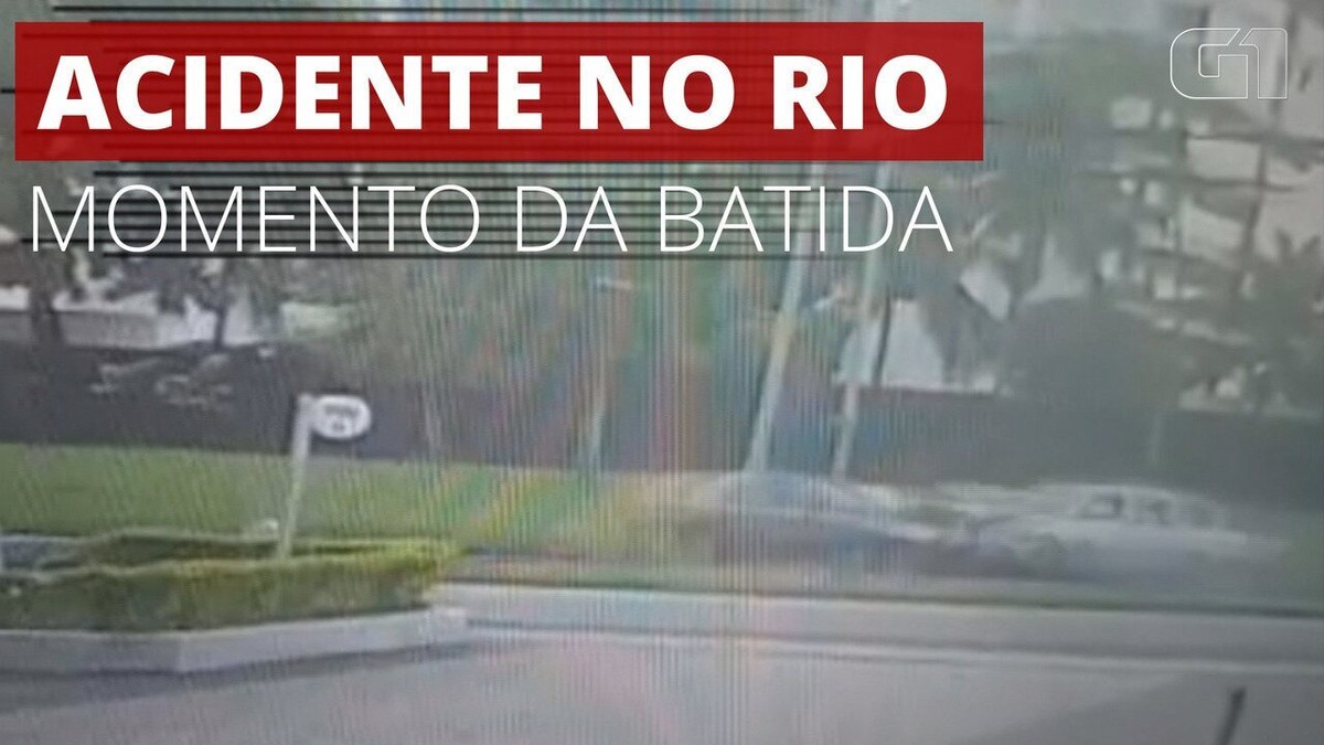 Vídeo mostra batida causada por surfista no Rio acidente matou