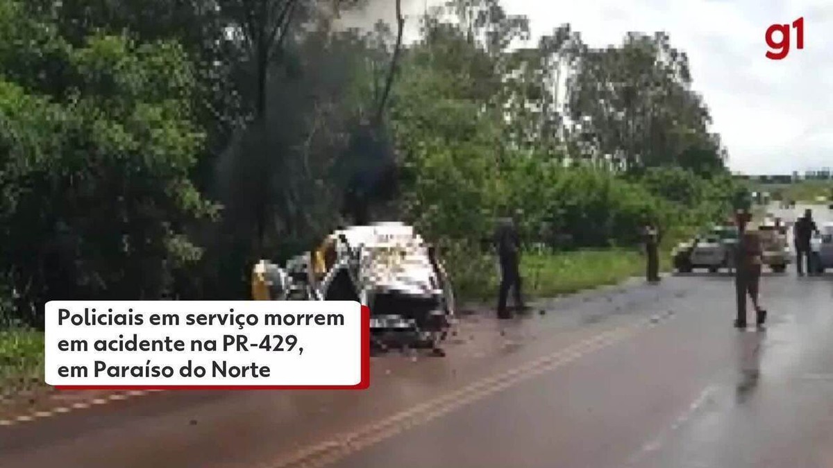 Dois Policiais Militares Morrem Ap S Viatura Capotar E Partir Ao Meio