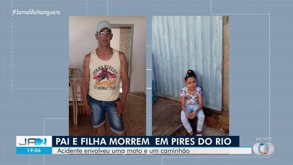 Pai E Filha Morrem Ap S Serem Atropelados Por Caminh O Em Pires Do Rio