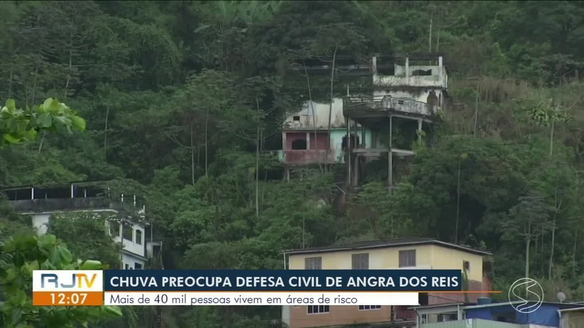 Chuva Cont Nua Preocupa Defesa Civil De Angra Dos Reis Sul Do Rio E