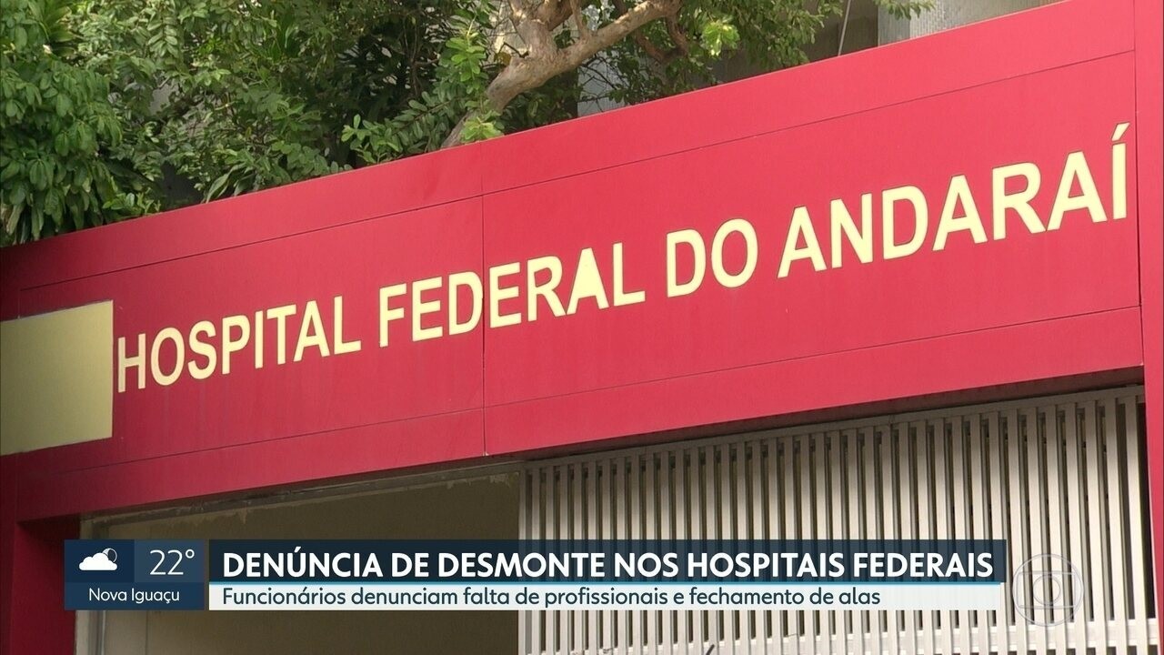 Contratos de funcionários de hospitais federais no Rio chegam perto do