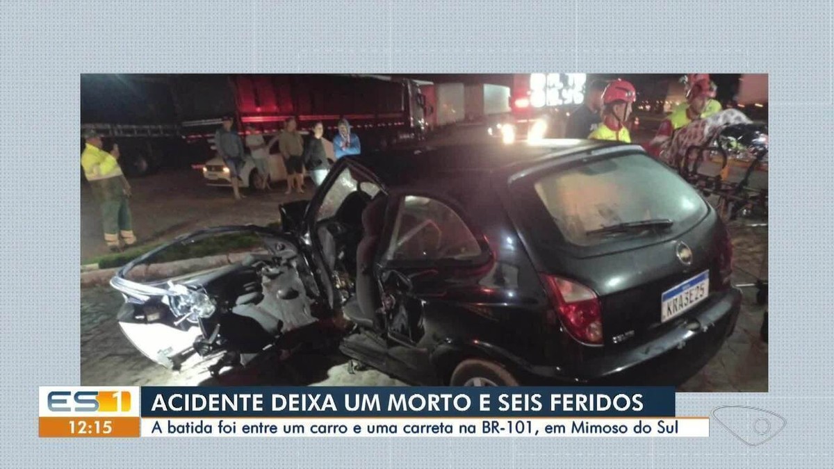 Acidente Entre Carreta Bitrem E Carro Mata Motorista De 25 Anos E Deixa