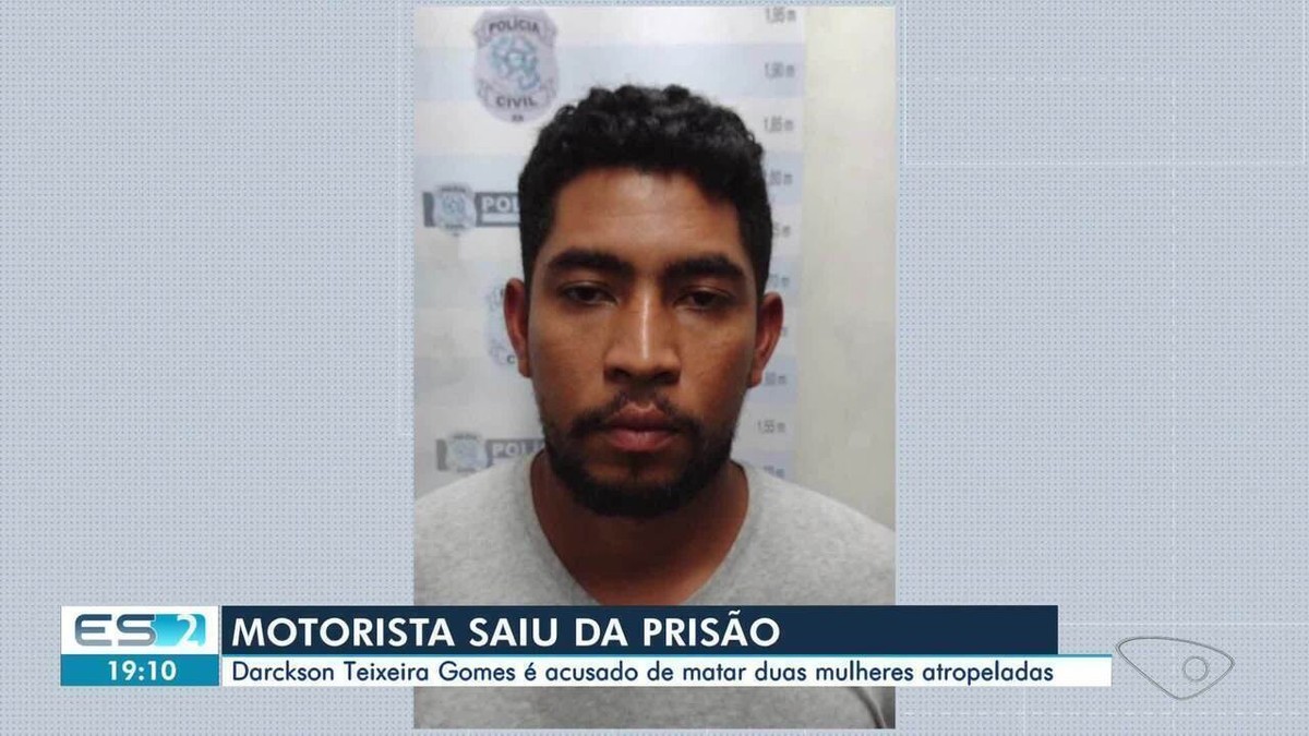 Justiça manda soltar motorista suspeito de atropelar e matar mulheres