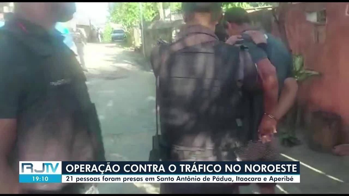 Mprj E Pm Prendem Pessoas Em Opera O No Noroeste Do Rio Contra O