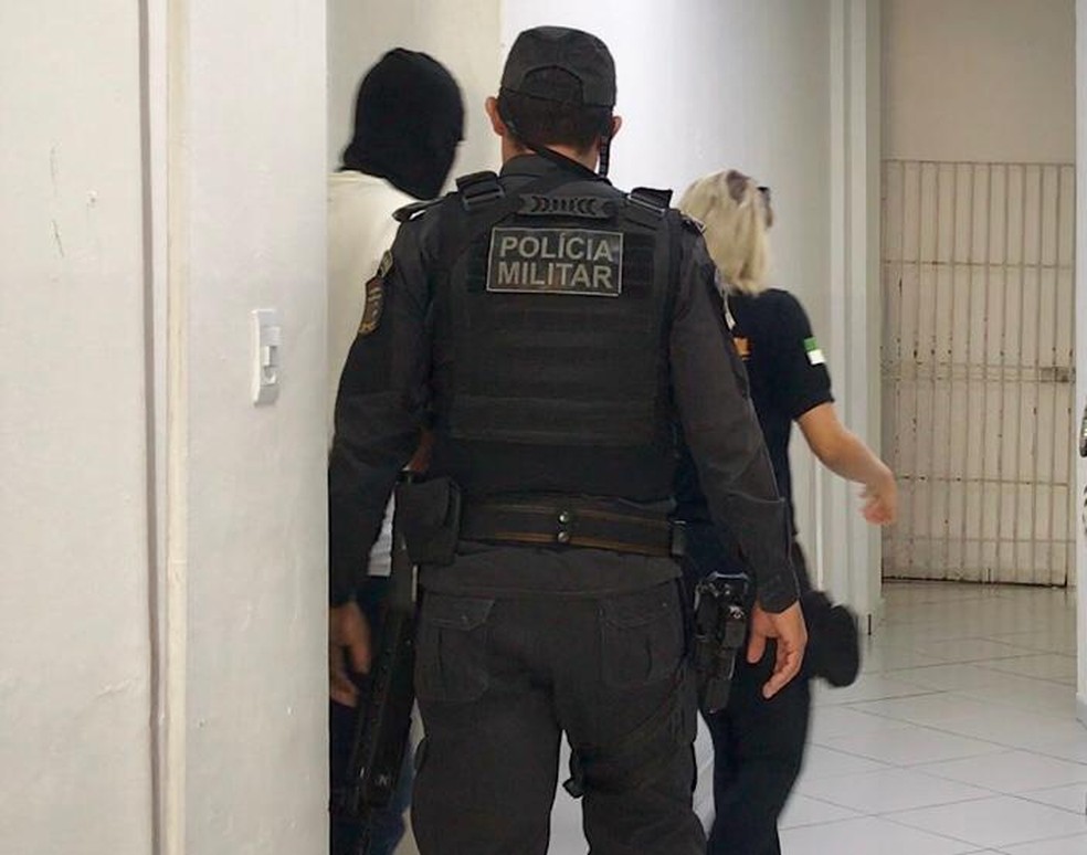 Policial Militar acusado de estuprar e matar Zaira está preso em Natal — Foto: Kléber Teixeira/Inter TV Cabugi