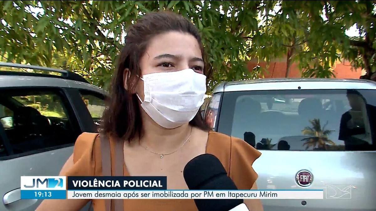 Fam Lia De Jovem Que Desmaiou Durante Abordagem Policial No Interior Do