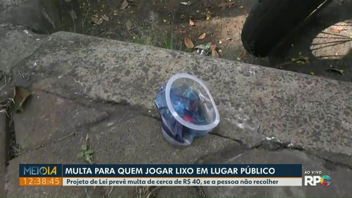 C Mara De Foz Do Igua U Aprova Projeto Que Multa Quem Jogar Lixo Na Rua