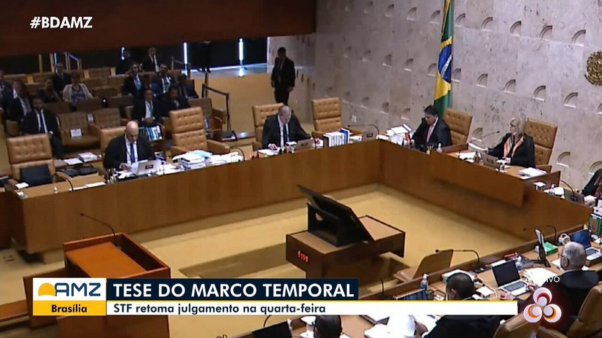 Marco temporal volta à pauta do STF cinco ministros vão votar