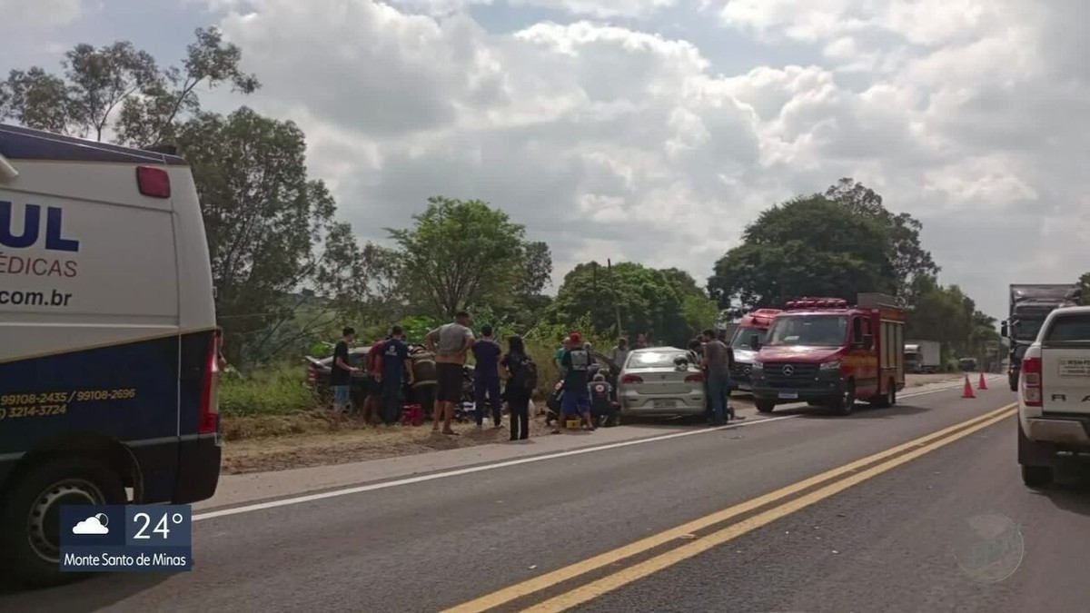 Idosa morre após batida frontal na MGC 491 em Elói Mendes um dos