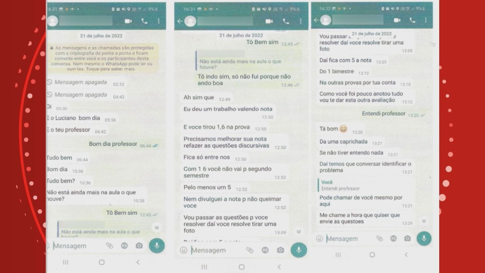 Nude E Convite Sexual Veja Mensagens Que Professor Da Uepg Mandou Para Aluna Ecos Da Noticia