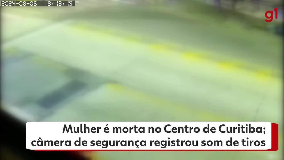 Mulher Assassinada A Tiros Em Rua Movimentada Do Centro De Curitiba