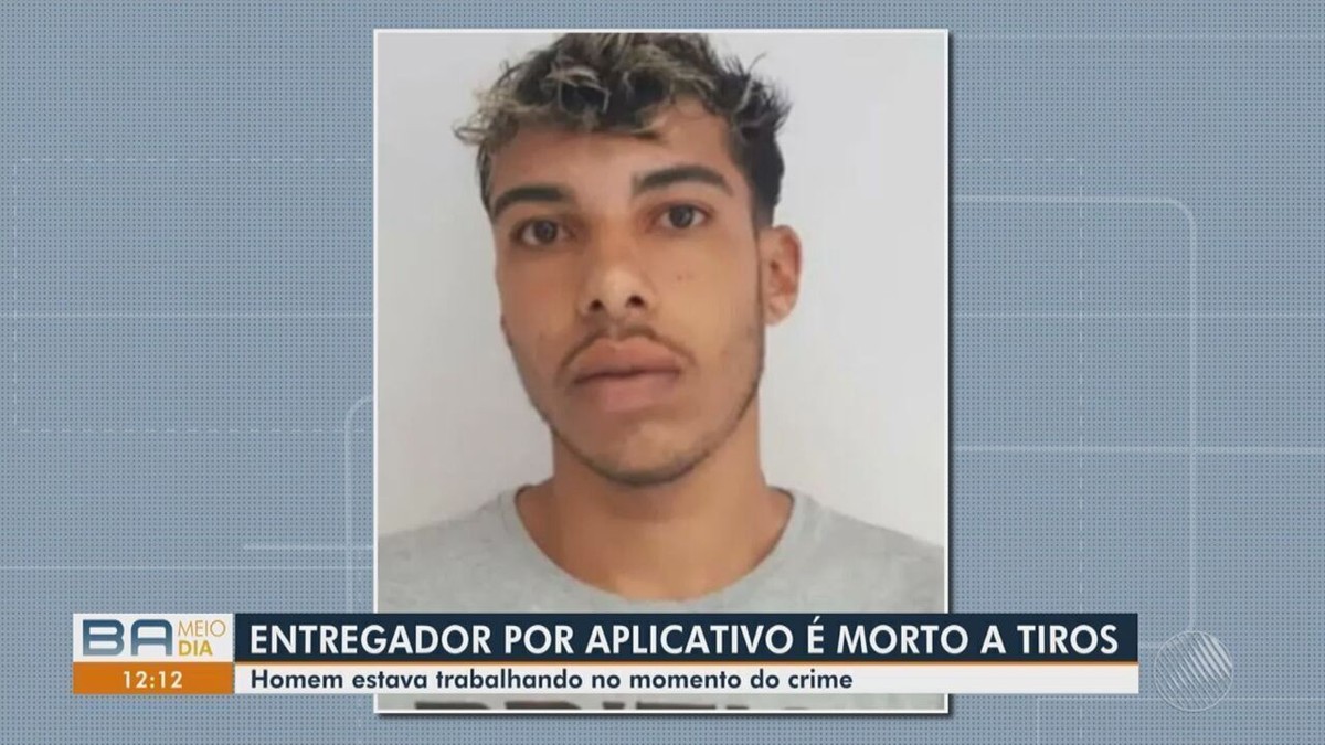 Motoboy é morto a tiros na BA vítima tinha saído do presídio após