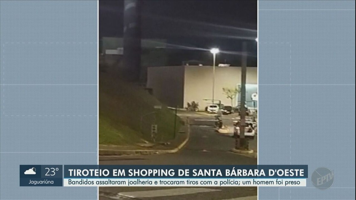 V Deo Assalto A Joalheria Termina Troca De Tiros Em Shopping De