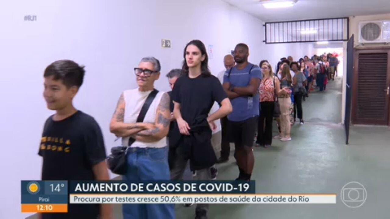 Aumento De Casos De Covid Faz Procura Por Testes Crescer Em Postos Do