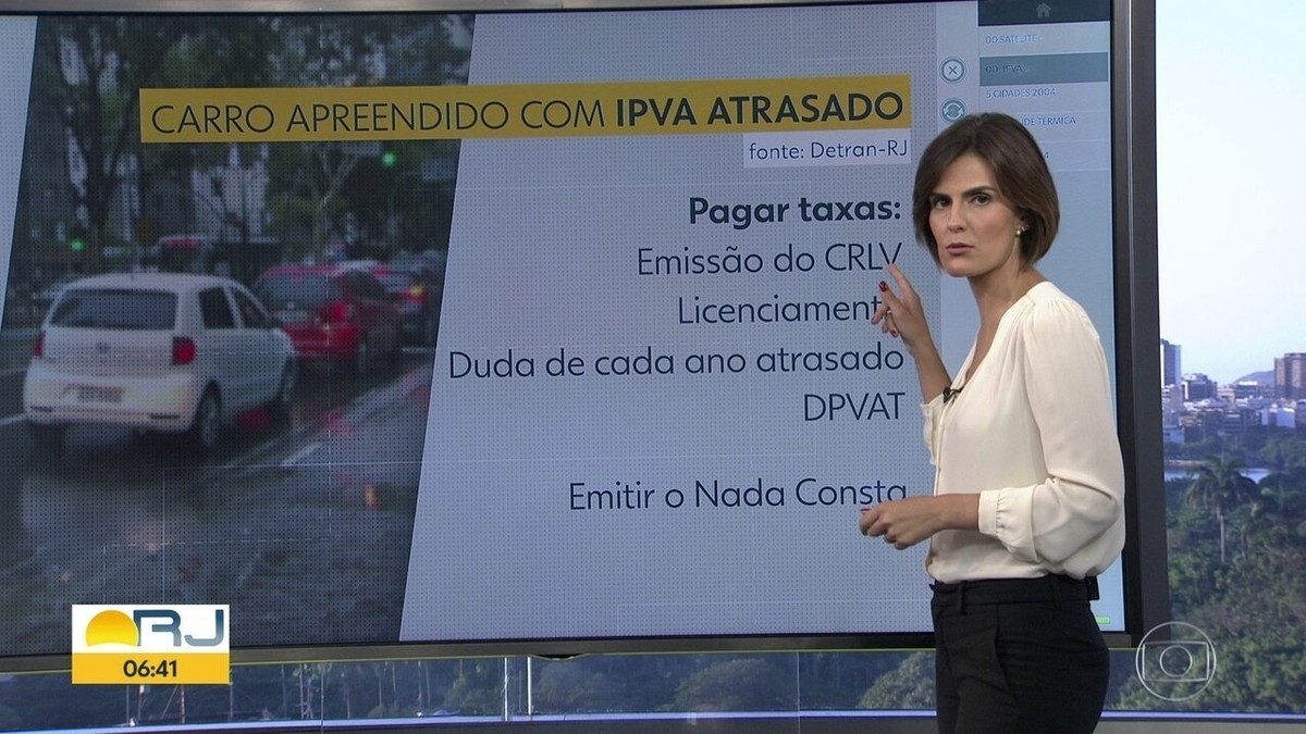 Detran RJ muda regras para a retirada de veículos apreendidos que estão