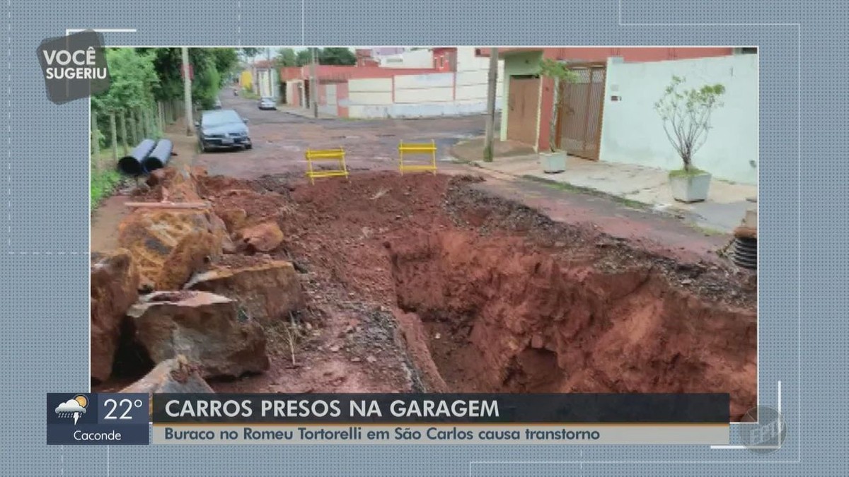 Moradores Reclamam De Buraco De Rua Aberto Pelo Saae H Mais De Uma