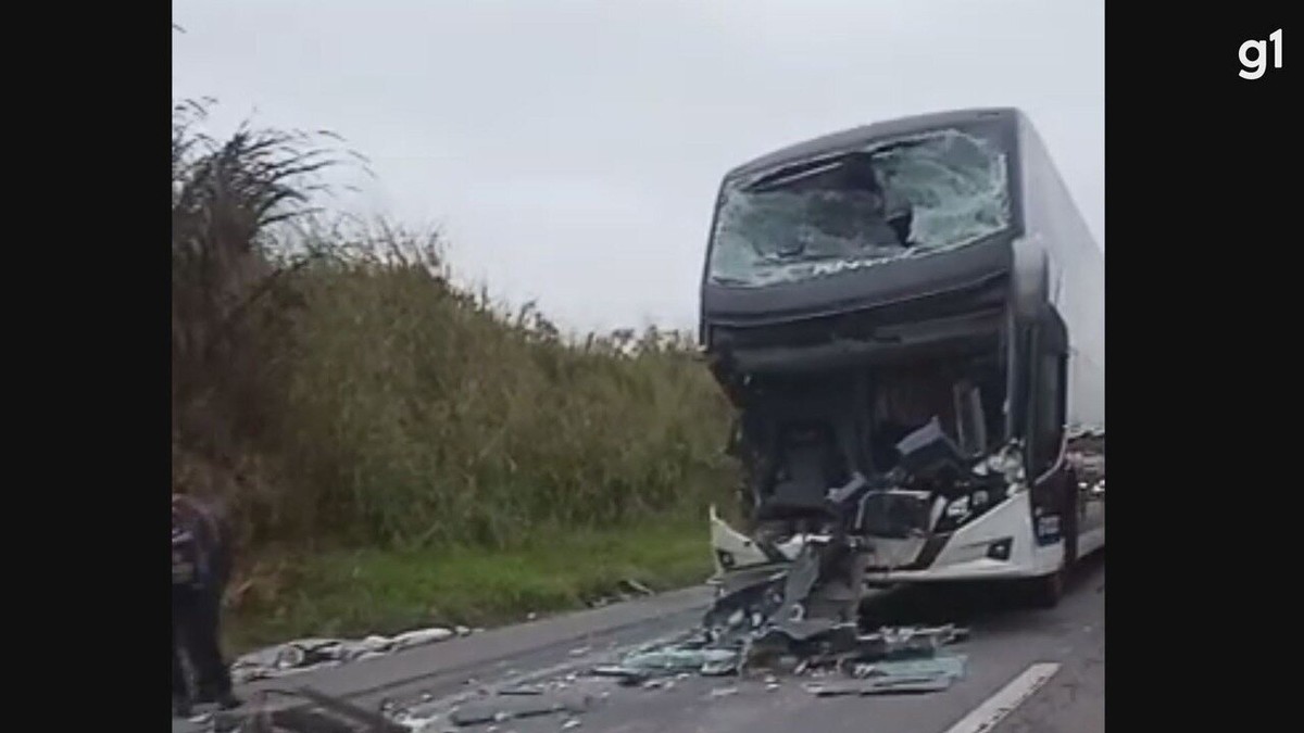 Motorista Morre E Sete Pessoas Ficam Feridas Em Acidente Entre Nibus E