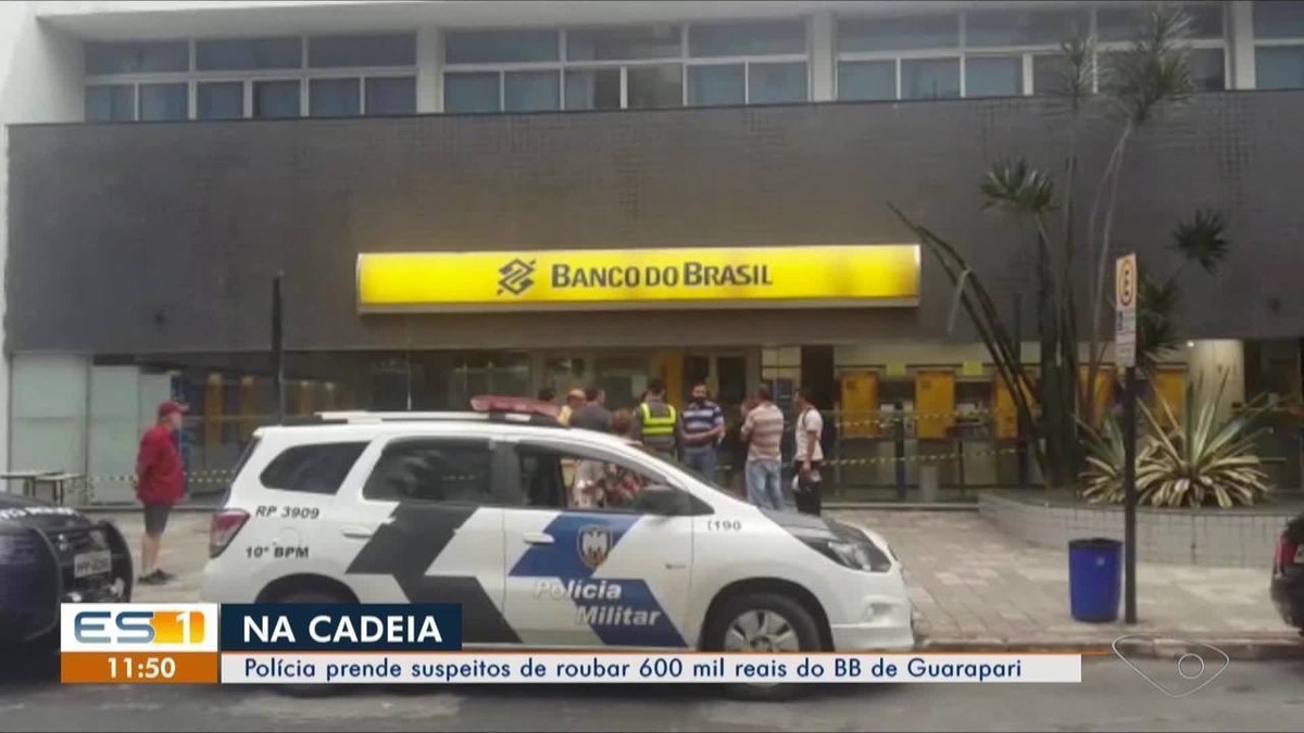 Quadrilha Suspeita De Furtar R Mil De Banco Presa No Es