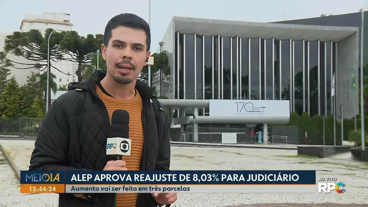 Assembleia Legislativa Do Paran Aprova Reajuste De Para