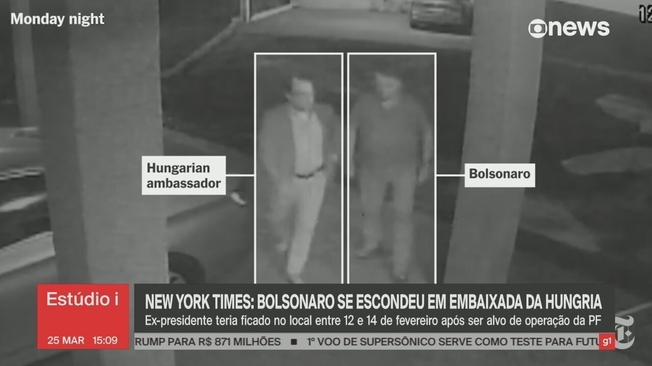 Bolsonaro passou duas noites na embaixada da Hungria após operação e