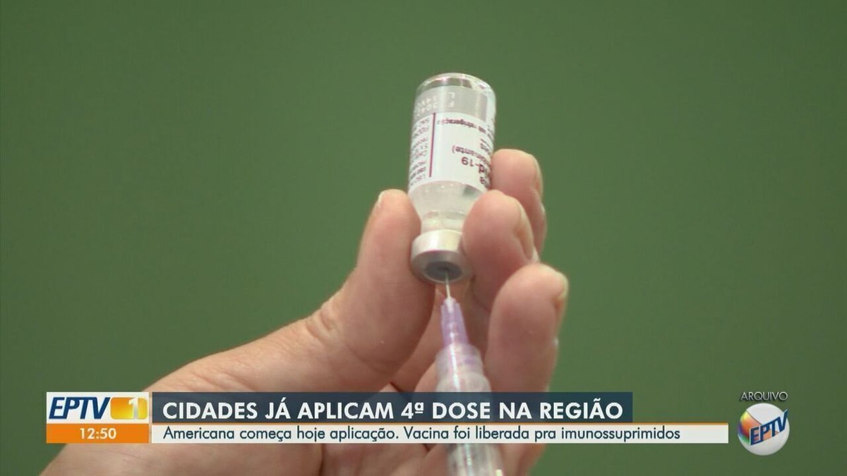 Americana Inicia Aplica O Da Dose Da Vacina Contra Covid Para