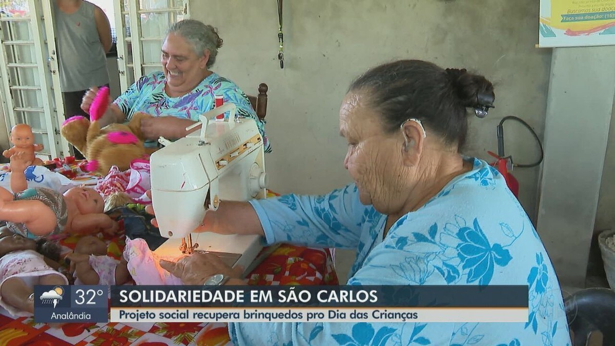 Projeto de São Carlos recupera e customiza brinquedos para o Dia das