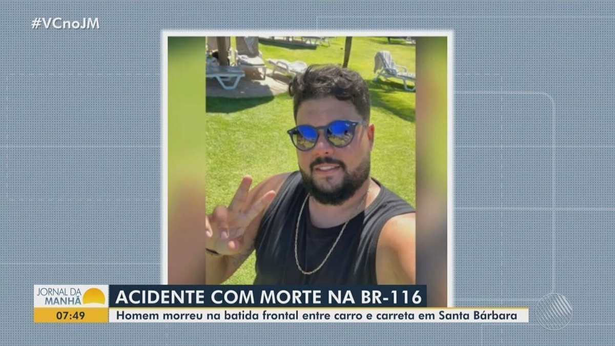 Batida entre carro e carreta mata jovem na BR 116 PM também morreu em