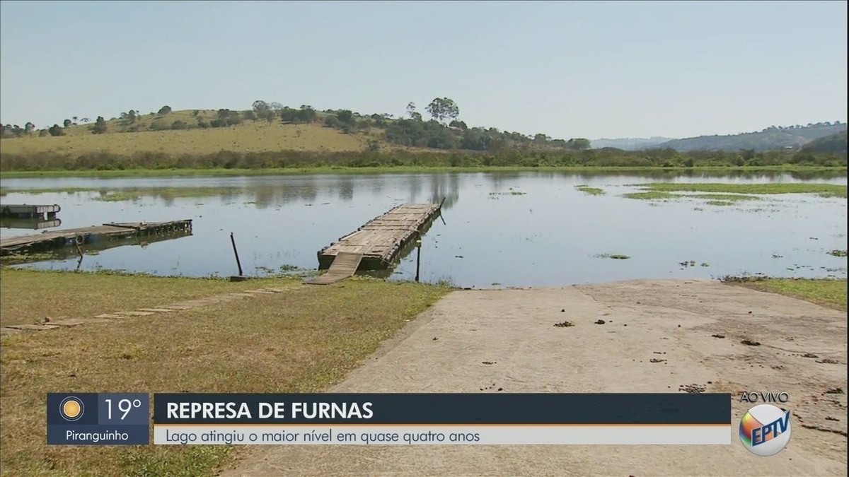 Lago De Furnas Atinge Metros Maior N Vel Registrado Em Anos