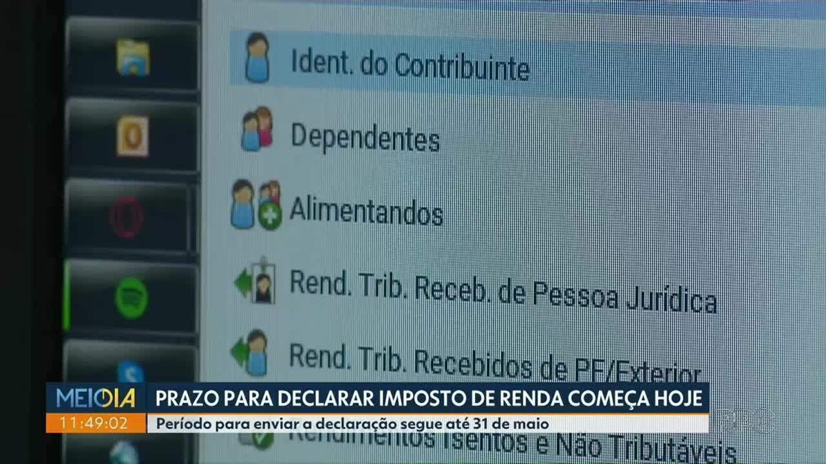 Imposto De Renda Cerca De Milh Es De Declara Es Devem Ser