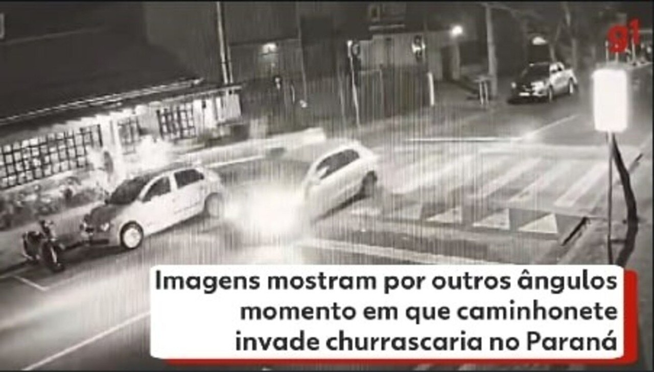 V Deo Mostra Por Outro Ngulo Momento Em Que Motorista De Caminhonete