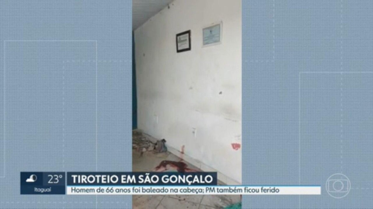 Tiroteio entre criminosos e PMs em São Gonçalo acaba morador