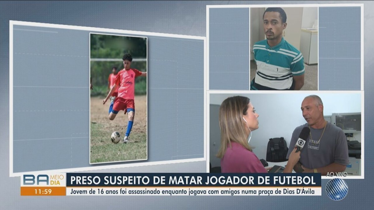 Suspeito de matar adolescente a tiros enquanto jogava futmesa é preso