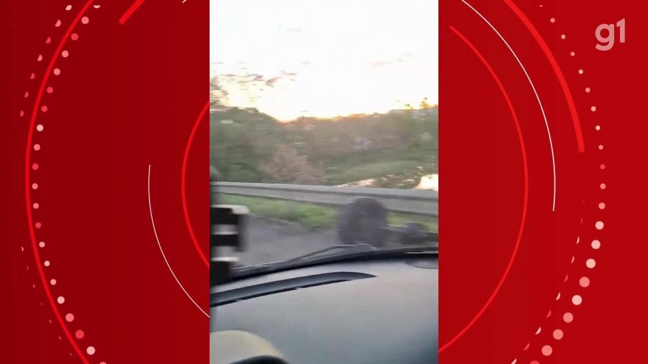 Duas pessoas ficam feridas após caminhão tombar na Dutra em Canas SP