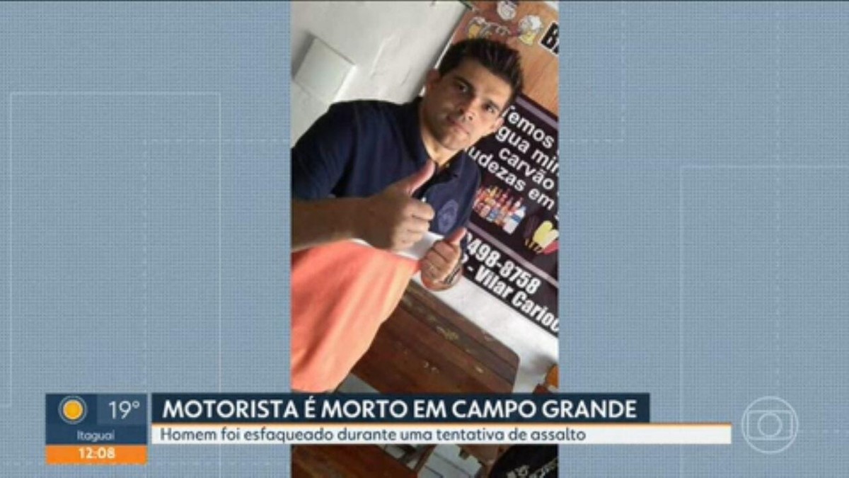 Motorista de aplicativo é morto a facadas em tentativa de assalto Dá