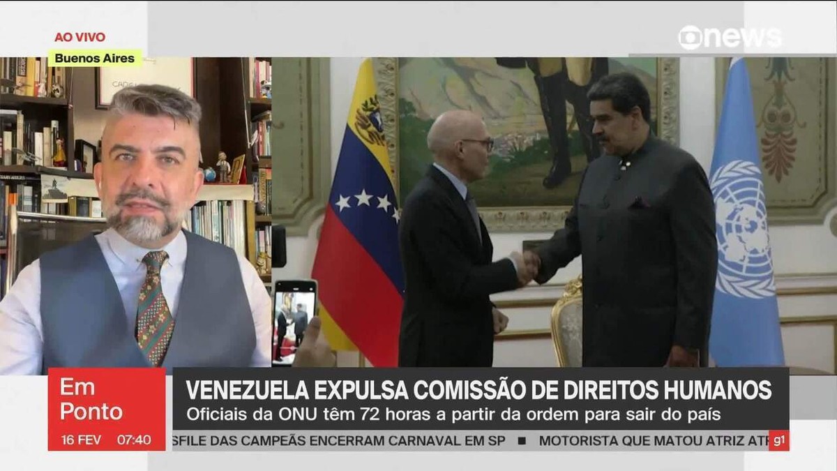 Venezuela suspende atividades do escritório do comissário de Direitos