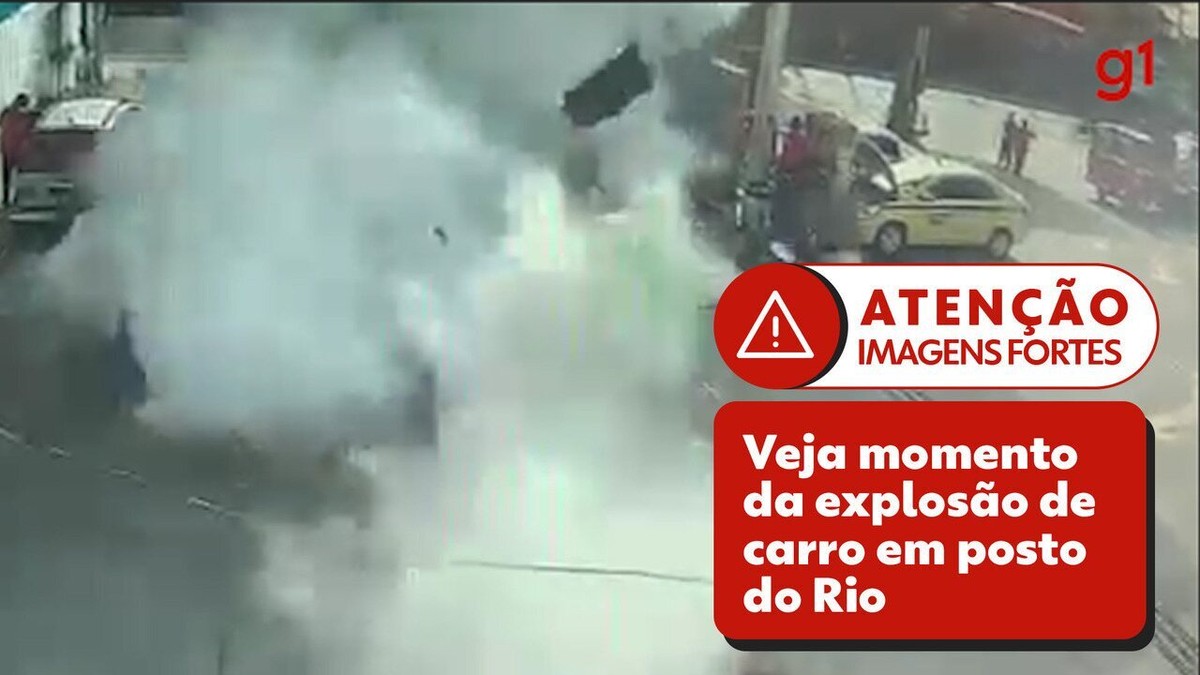 Imagens Mostram Momento Em Que Carro Explode Em Posto De Combust Veis