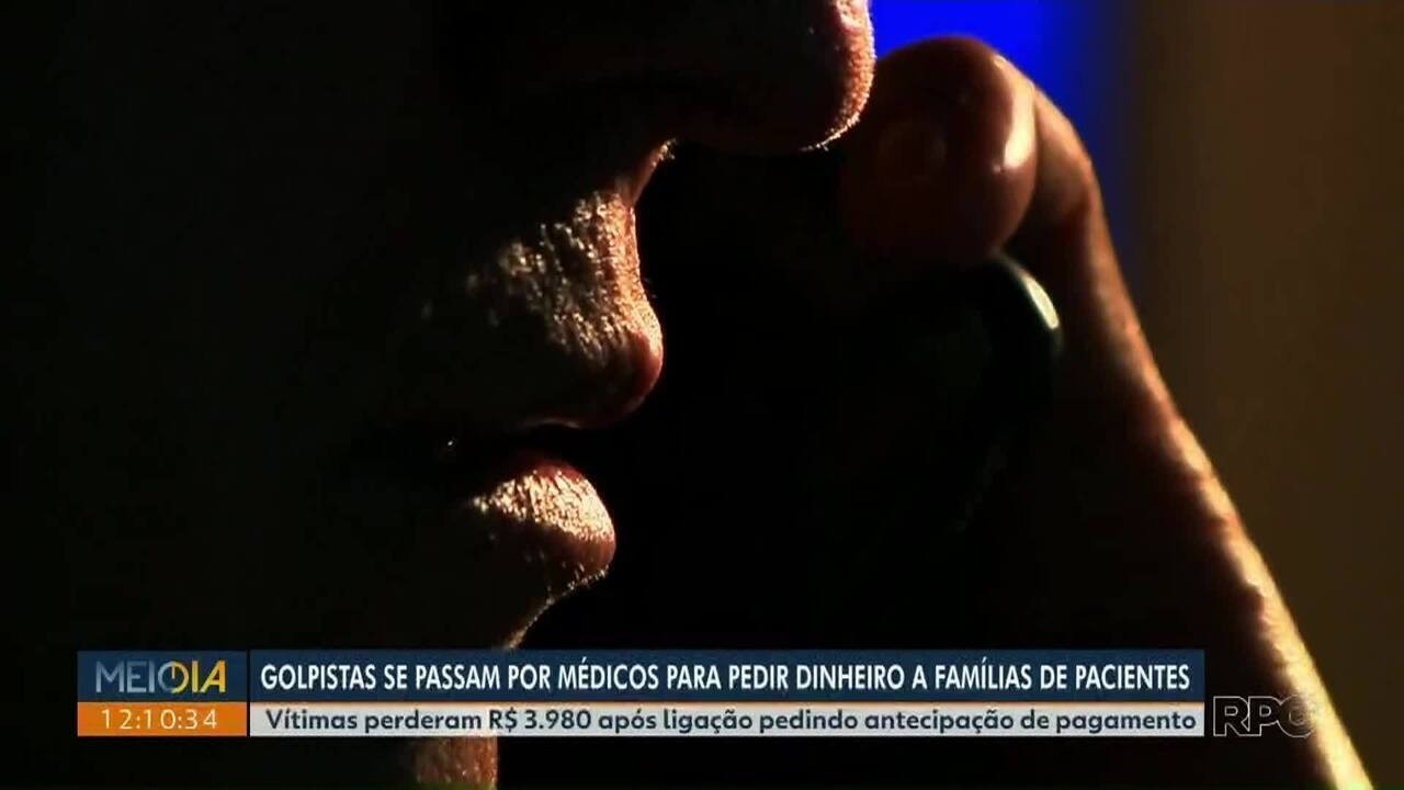 Golpistas Se Passam Por M Dicos E Pedem Dinheiro A Familiares De