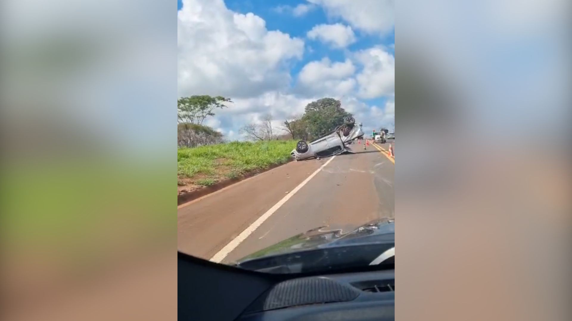 Homem morre em acidente entre três veículos em rodovia de Andradina