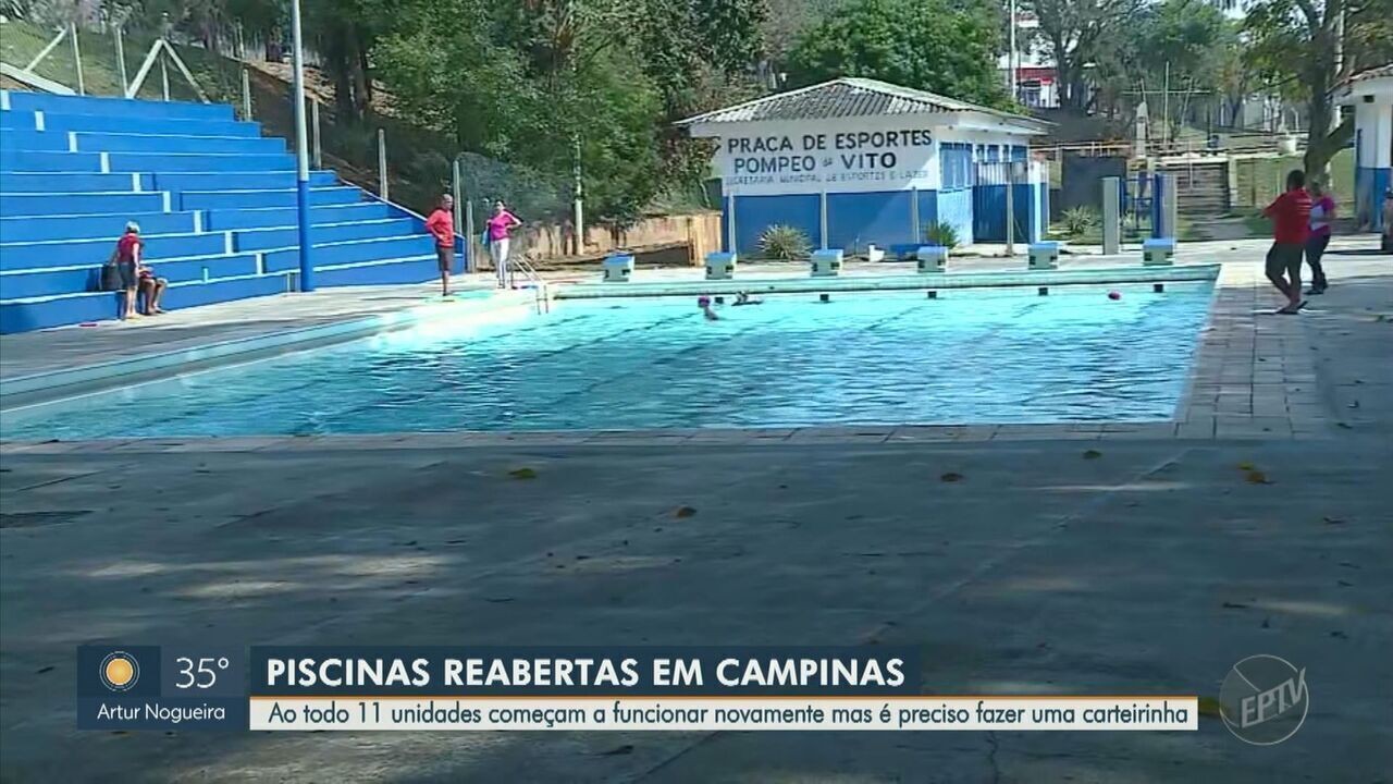 Altas Temperaturas Campinas Reabre Piscinas P Blicas Nesta