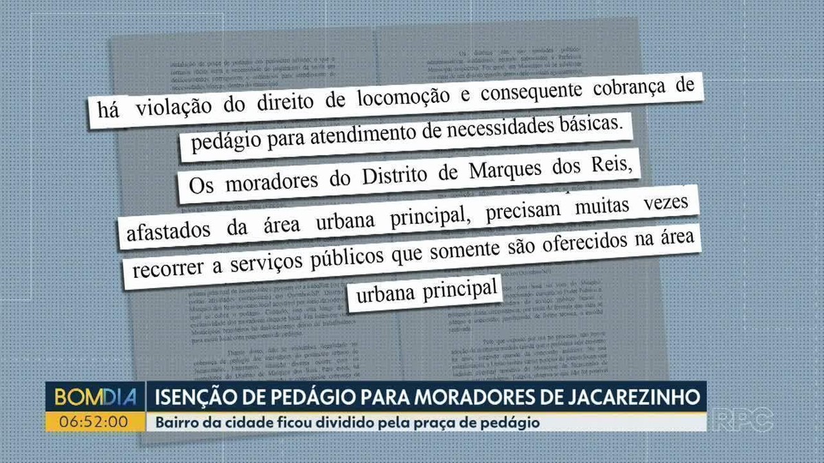 Justi A Federal Determina Isen O Na Cobran A De Ped Gio Para Moradores