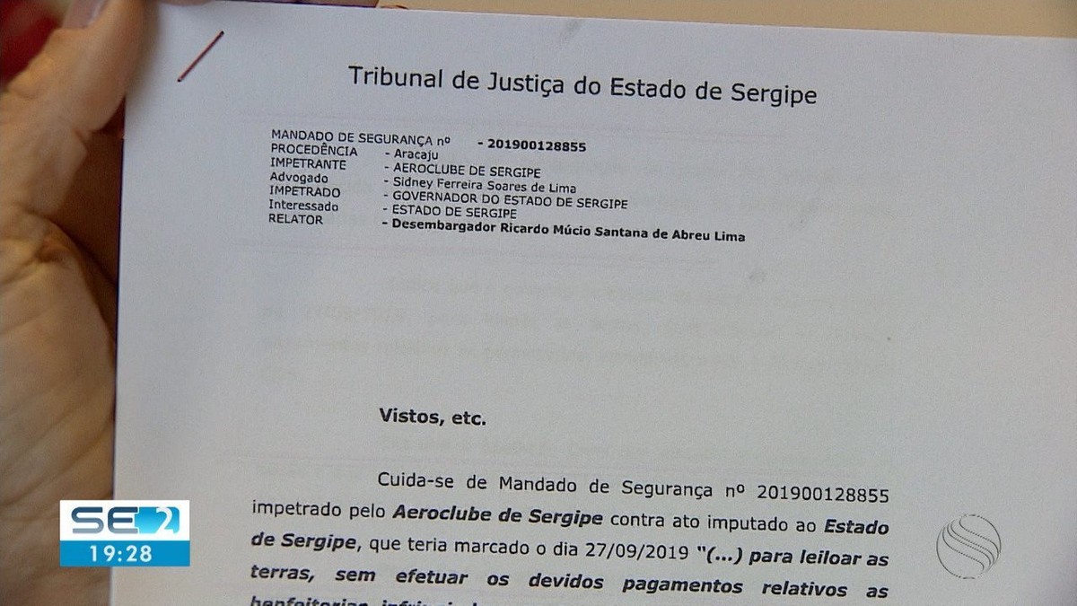 Justiça de Sergipe concede liminar determinando a suspensão da venda do