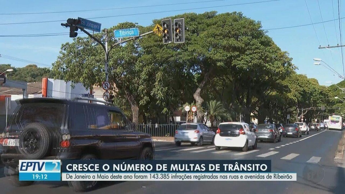 Ribeirão Preto SP registra alta de 89 nas multas de trânsito em 5