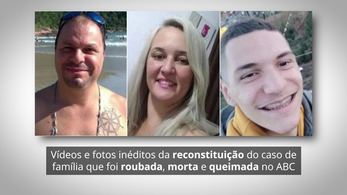 V Deos E Fotos Da Reconstitui O Do Caso De Fam Lia Morta No Abc