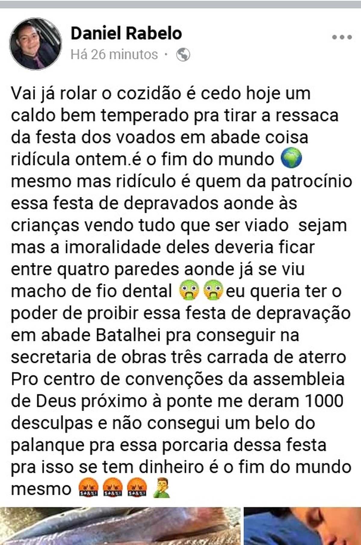 O Fim Do Mundo Diz Vereador De Curu No Pa Sobre Parada Gay Par G