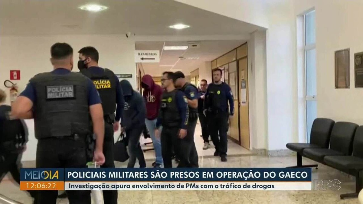 Gaeco Prende Policiais Militares De Londrina Suspeitos De Envolvimento