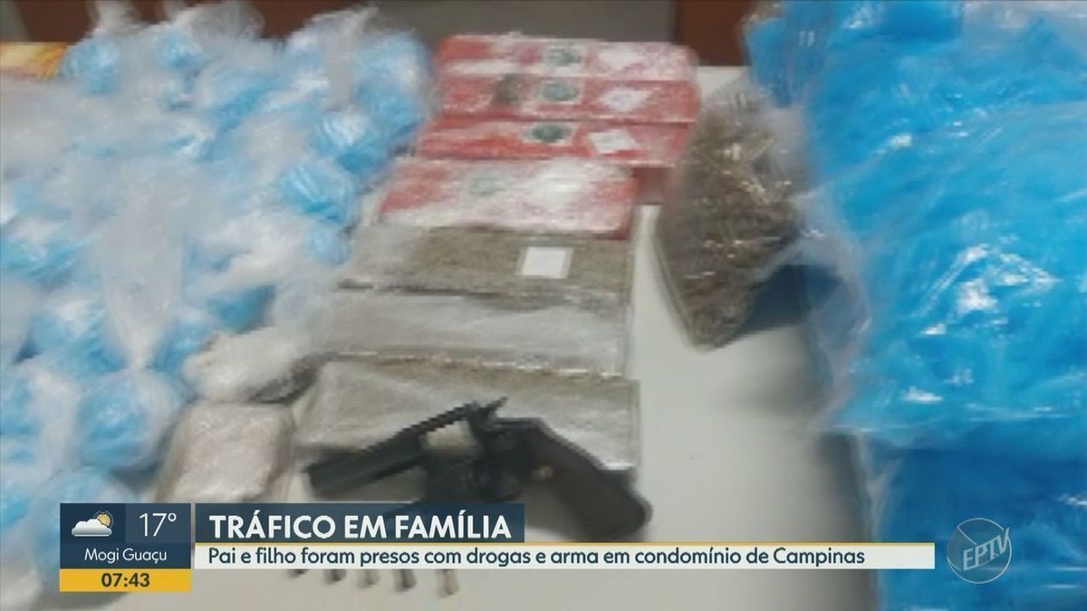 Pol Cia Militar Prende Pai E Filho Por Tr Fico De Drogas Em Campinas