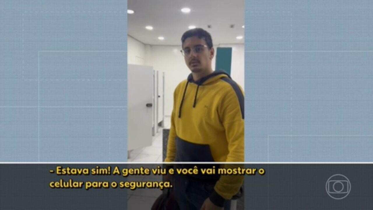 Celular De Estudante Preso Por Filmar Alunas Em Banheiro De Faculdade