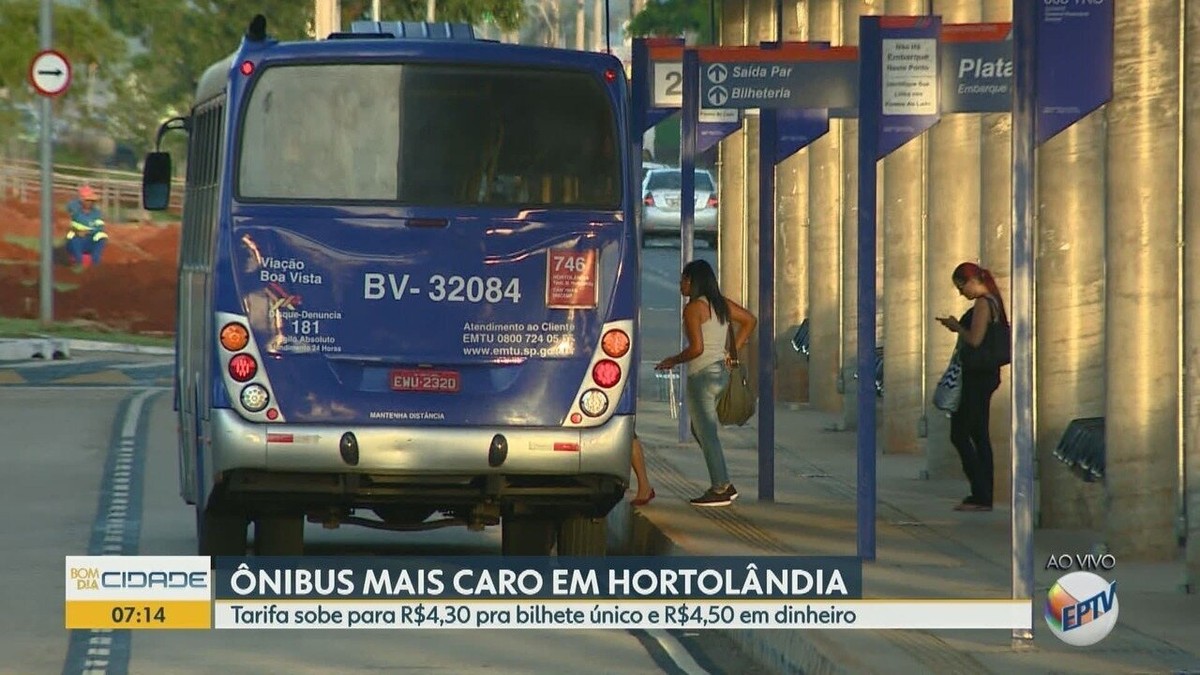 Hortol Ndia Anuncia Aumento De R Na Tarifa Do Nibus A Partir De